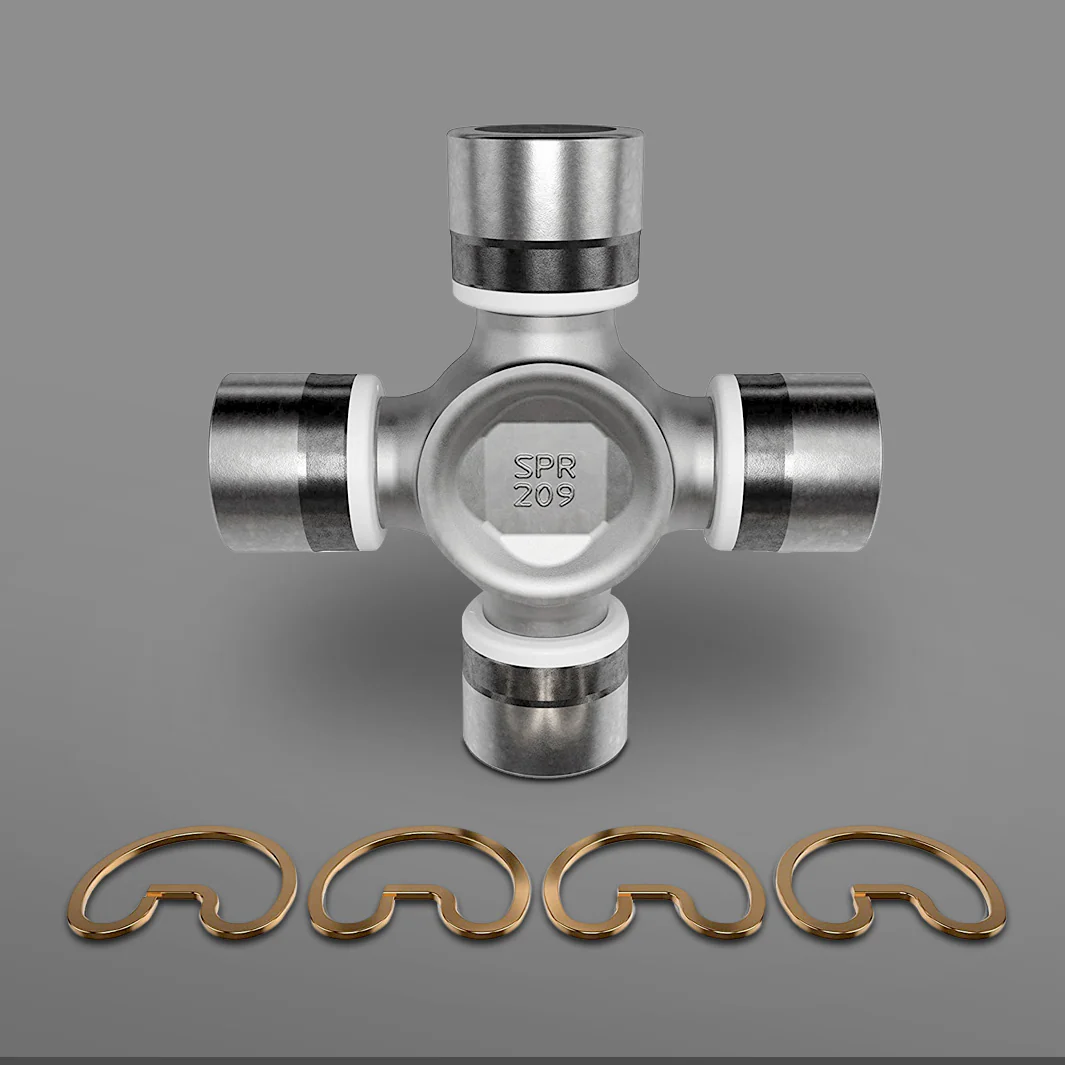 Weld-on 3" yoke /  U-joint / U-bolts for Driveshaft (1350) - Image 3