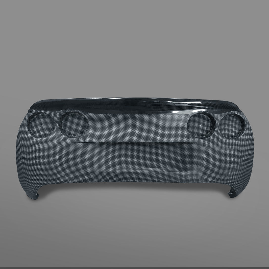 Corvette C6 Trunk Tail Spoiler [Carbon Fiber] - Image 2
