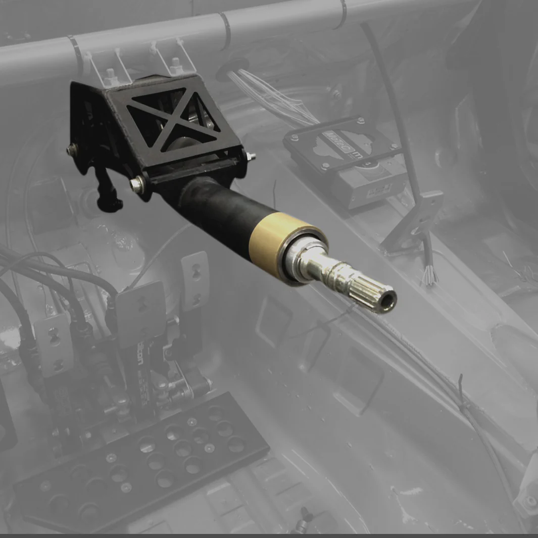 E46 Steering Column Kit With Steering Wheel Quick Release - Image 3