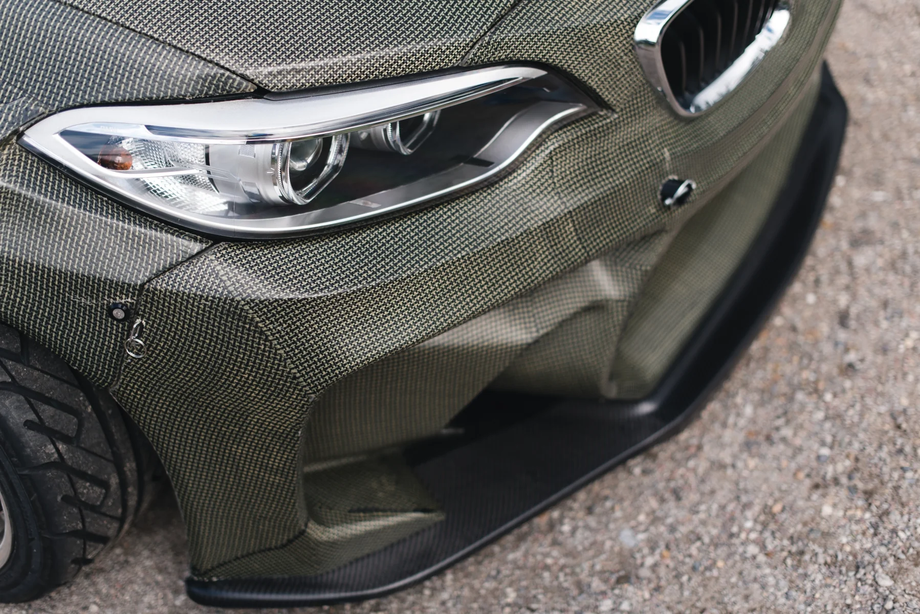 F22 Front Bumper Splitter [EuroFighter bodykit] - Image 4