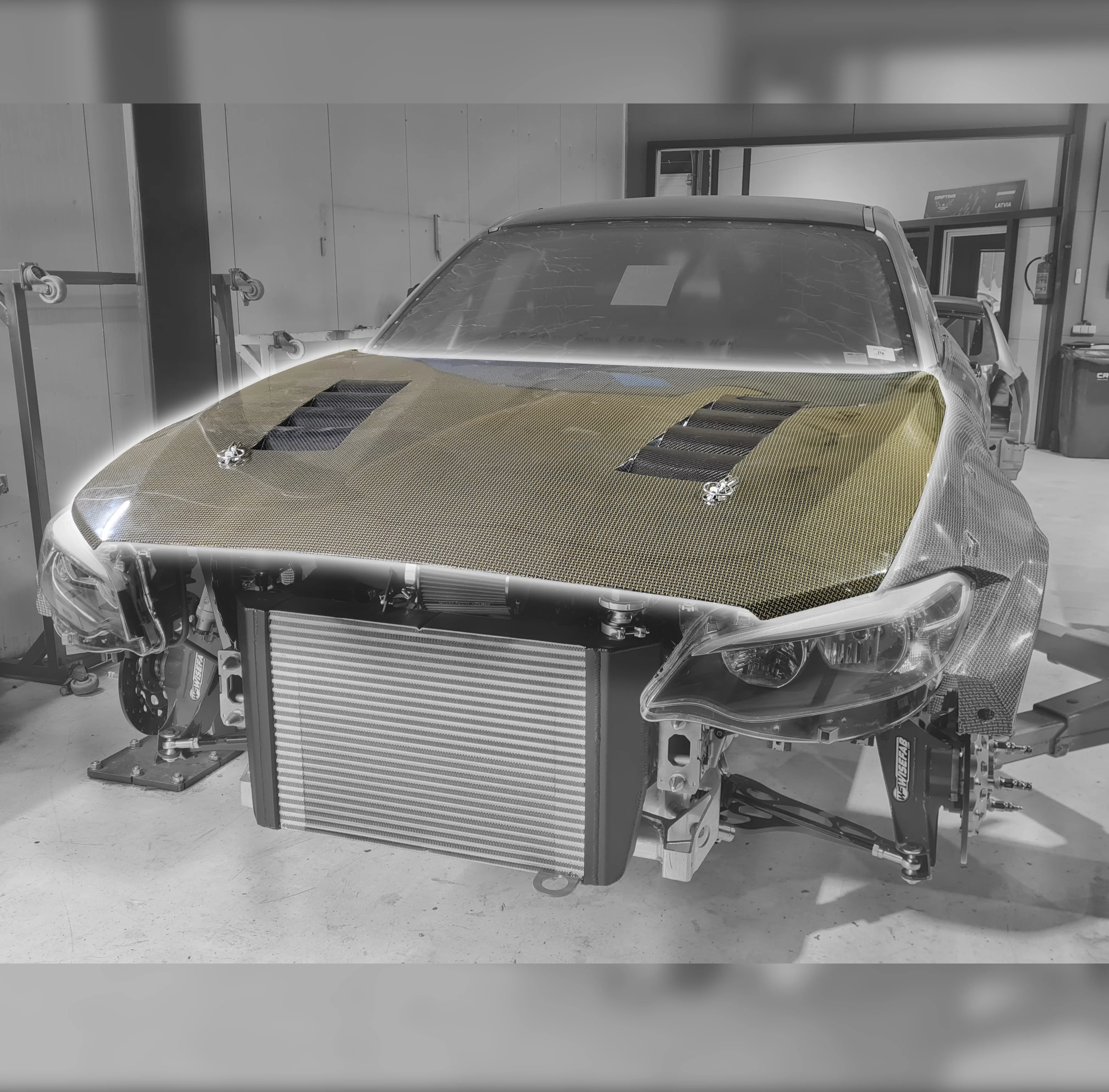F22 Hood [OEM Size With Vents] - Image 2