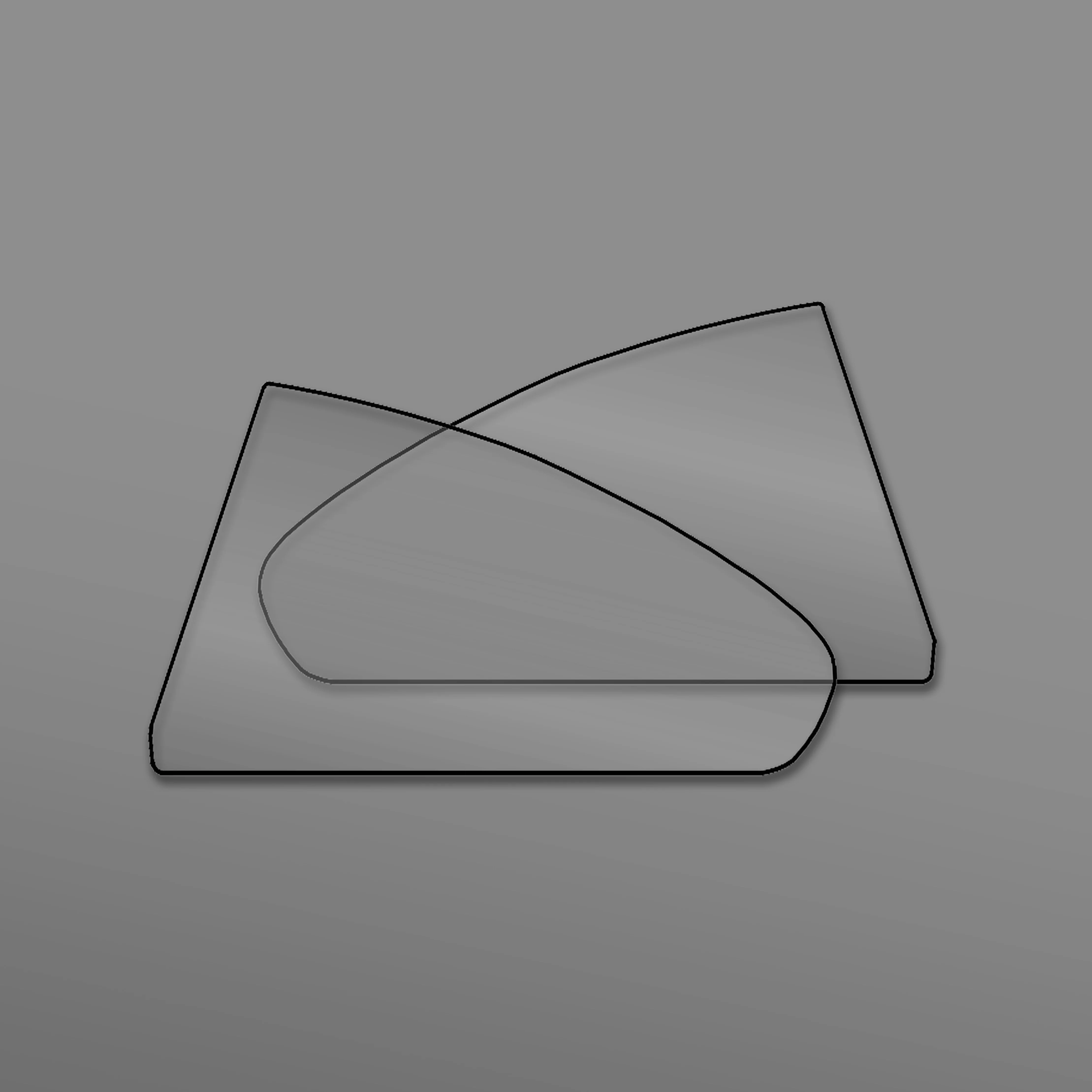 F22 Lexan (Sapphire Coated) Window Set  [Pre cut Lexan sheet (flat) 3mm] - Image 3