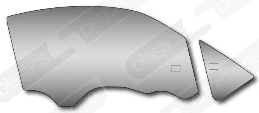 GT86 Lexan (Sapphire Coated) Window Set [Pre cut Lexan sheet (flat) 3mm] - Image 4
