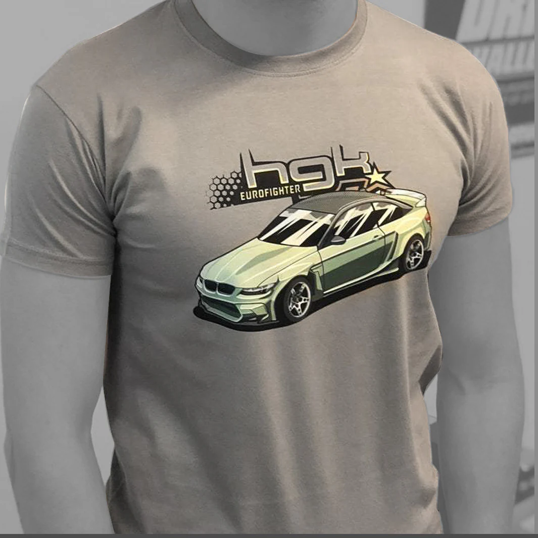 HGK Eurofighter T-Shirt - Light grey - Image 3